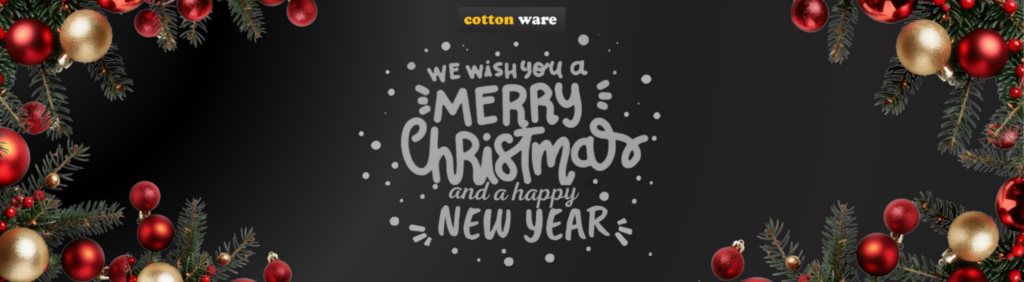 cottonware merry christmas and happy new_ ear